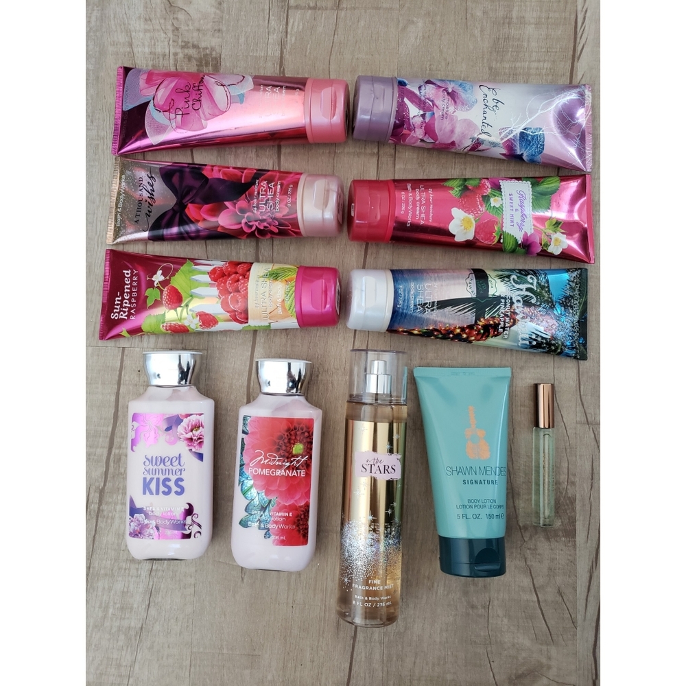 Bath And Body Works Lot + Shawn Mendes Signature
